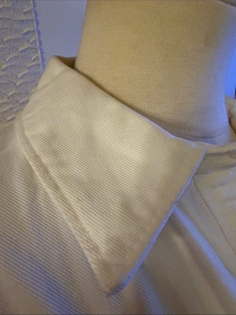 Zara White Ruffle-Sleeve Button Front Mini Dress - Picture 8 of 9
